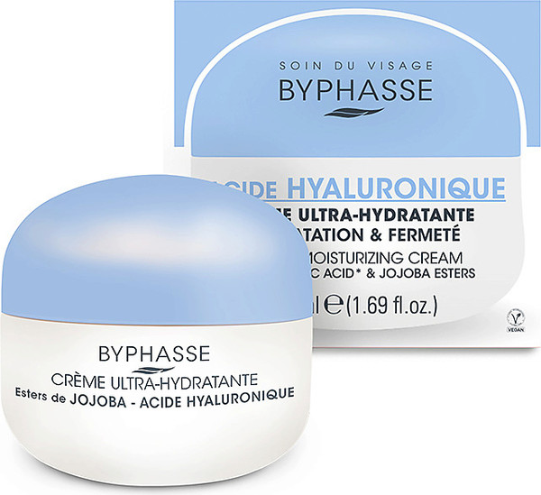 Изображение товара Крем для лица Byphasse Гиалуроновая кислота ультраувлажняющий (50мл)