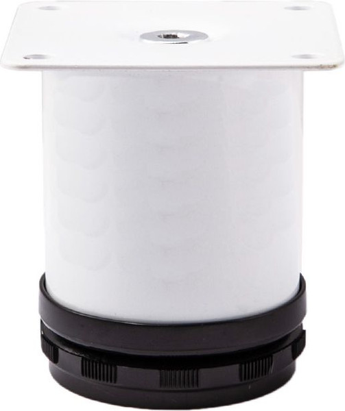 Изображение товара Опора мебельная AKS d50 h50 с регулировкой (белый)