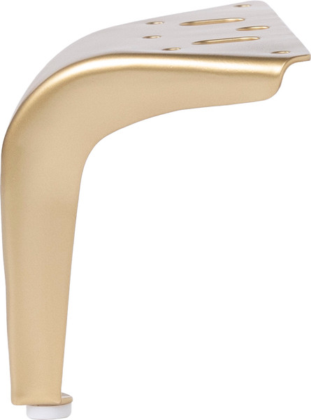 Изображение товара Опора мебельная AKS Deli h120 угловая (брашированное золото)