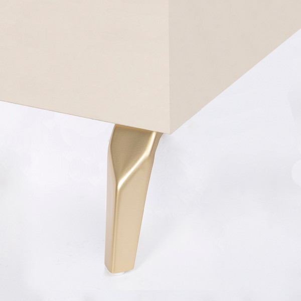 Изображение товара Опора мебельная AKS Harmony h130 (брашированное золото)