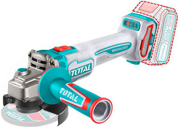 Изображение товара Угловая шлифовальная машина TOTAL TAGLI221253