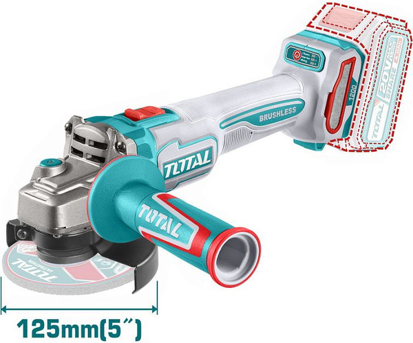 Изображение товара Угловая шлифовальная машина TOTAL TAGLI221253