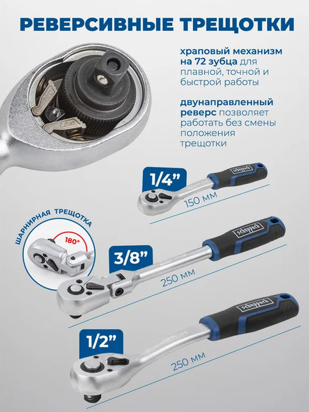 Изображение товара Универсальный набор инструментов Scheppach Sch-41421-5 Gold (62152)