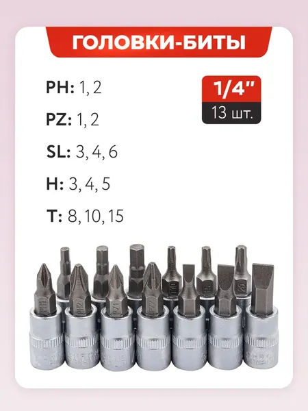 Изображение товара Универсальный набор инструментов ForceKraft FK-4821-8 (62155)