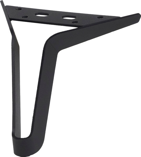 Изображение товара Опора мебельная AKS Mirage h150 угловая (черный муар)