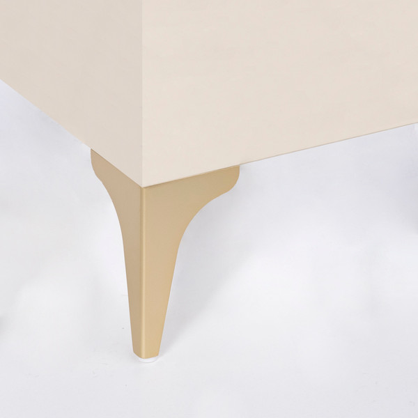 Изображение товара Опора мебельная AKS Stellar h150 угловая (брашированное золото)