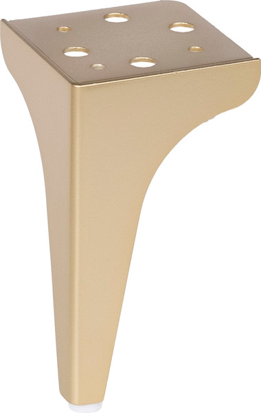 Изображение товара Опора мебельная AKS Stellar h150 угловая (брашированное золото)