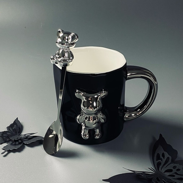 Изображение товара Кружка с ложкой Lenardi 315-068