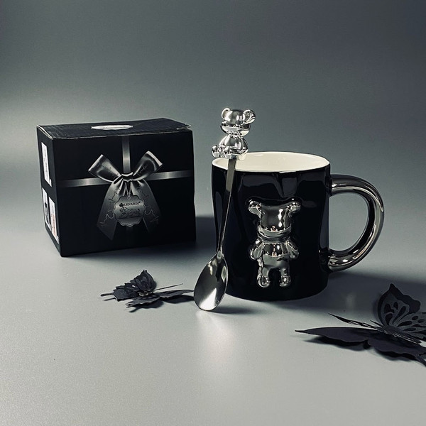 Изображение товара Кружка с ложкой Lenardi 315-068