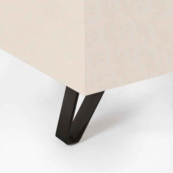 Изображение товара Опора мебельная AKS Techno h130 (черный)