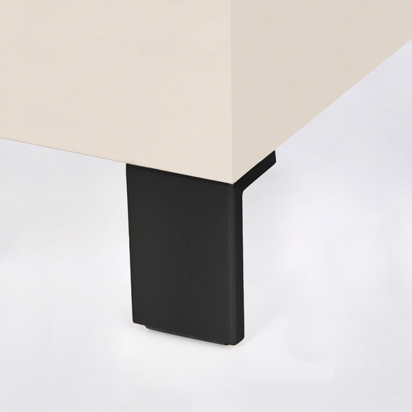 Изображение товара Опора мебельная AKS Wall h120 (черный матовый)