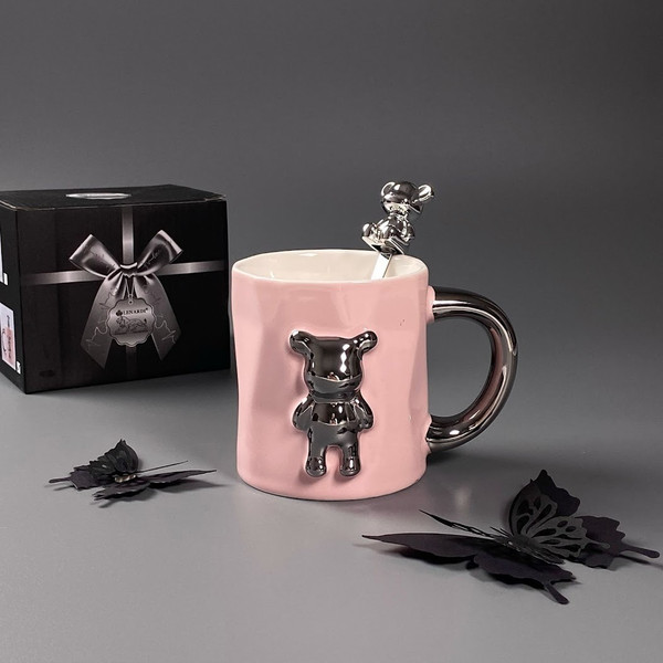 Изображение товара Кружка с ложкой Lenardi 315-069