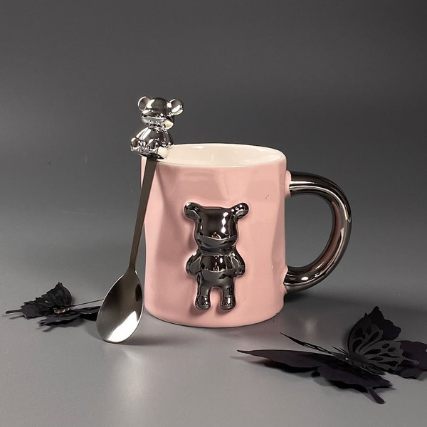 Изображение товара Кружка с ложкой Lenardi 315-069