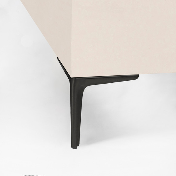 Изображение товара Опора мебельная AKS Windsor h180 угловая (черный)