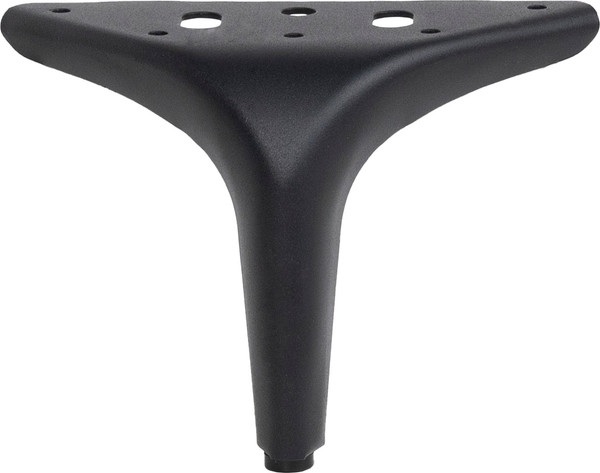 Изображение товара Опора мебельная AKS Deli h120 угловая (черный муар)