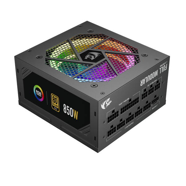 Изображение товара Блок питания для компьютера Redragon RGPS-850W RGB / 70655