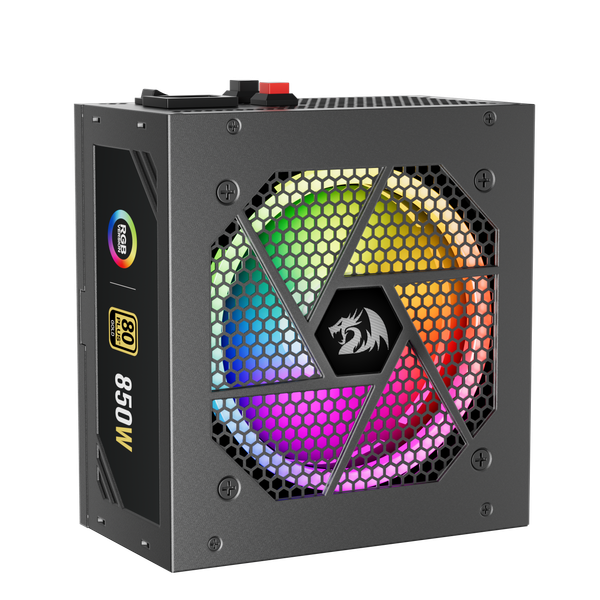 Изображение товара Блок питания для компьютера Redragon RGPS-850W RGB / 70655