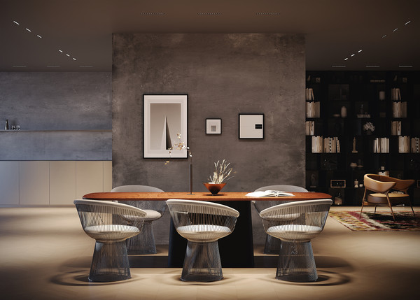 Изображение товара Точечный светильник Maytoni Points DL065-20W3-6K-TRS-W