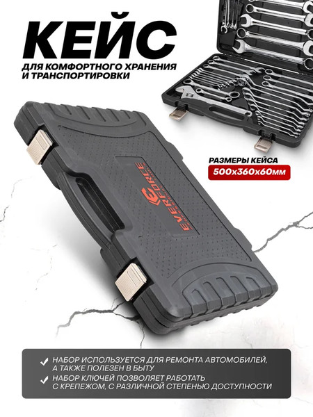 Изображение товара Набор ключей Everforce EF-5421MP (62302)