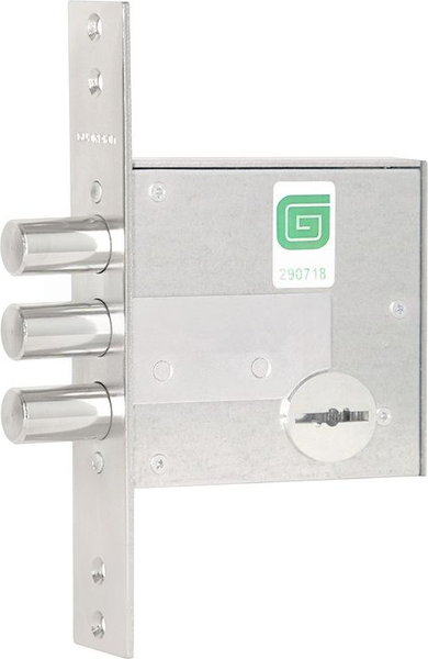 Изображение товара Замок врезной Гардиан 5001 4кл (дл.кл.) ЗК503Н-01