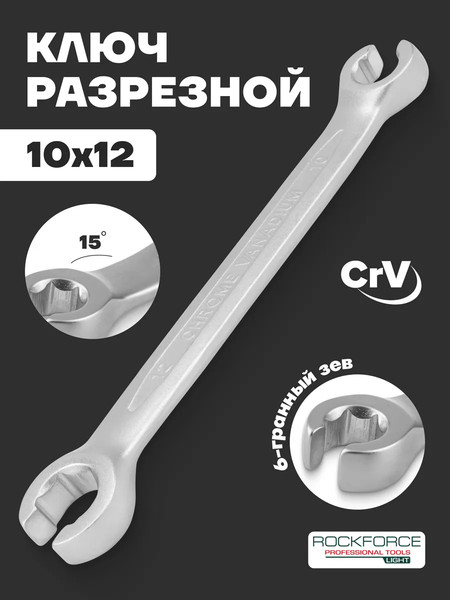 Изображение товара Гаечный ключ RockForce 62 364 / Light 7511012