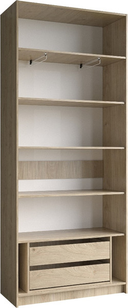 Изображение товара Шкаф-гармошка Евва Лайн ЛН-2D.450.03(2Z/2Z) (гикори кингстон)