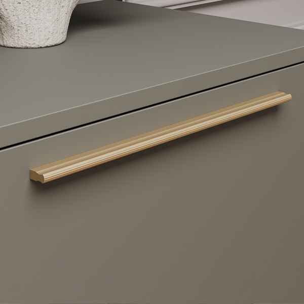 Изображение товара Ручка для мебели AKS Enigma 160 (брашированное золото)