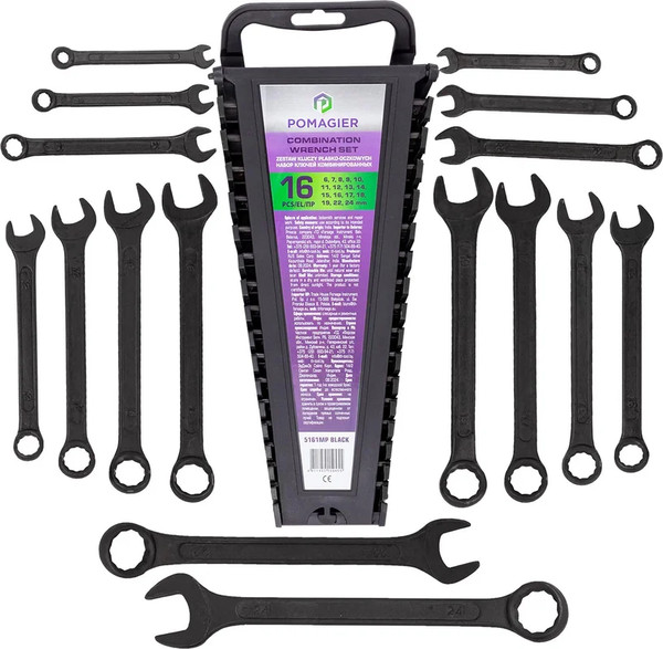 Изображение товара Набор ключей Pomagier POM-5161MP Black (62091)