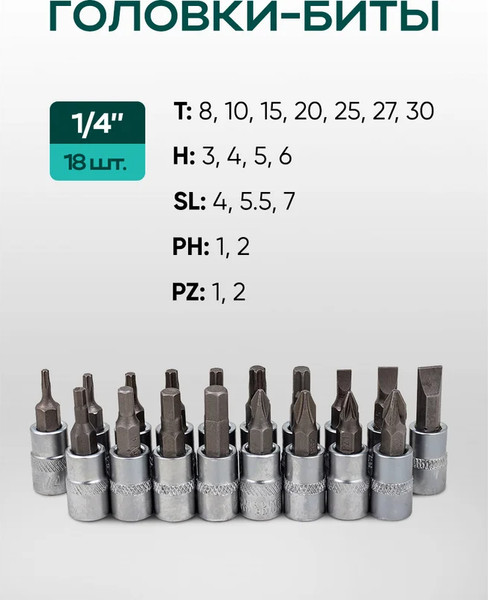 Изображение товара Универсальный набор инструментов RockForce Light 41082-5DS (64525)