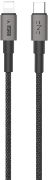 Изображение товара Кабель ENE Cumir USB-C - Lightning PD 27W 30.403 (1м, черный)