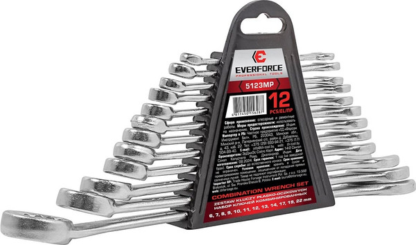 Изображение товара Набор ключей Everforce EF-5123MP (64535)