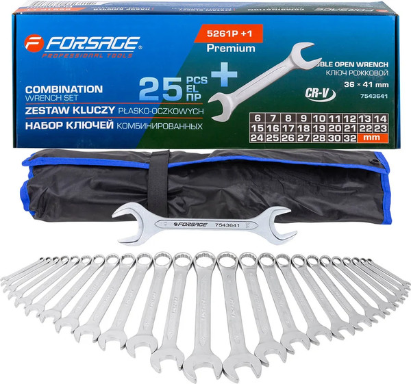 Изображение товара Набор ключей Forsage F-5261P+1 Premium (64538)