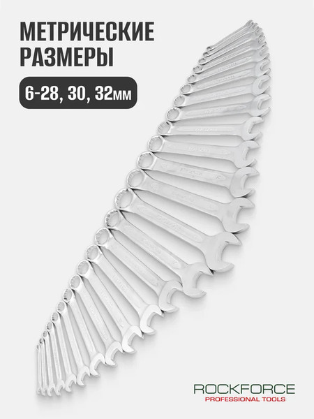 Изображение товара Набор ключей RockForce RF-5261P+1 Premium (64541)