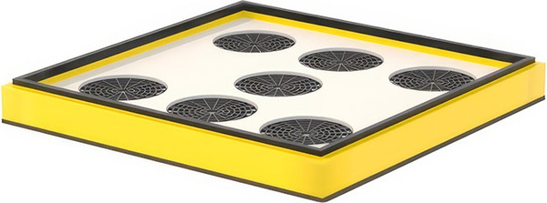 Изображение товара Улей Lyson Дадан на 10 рамок / W1008G (зеленый/желтый)