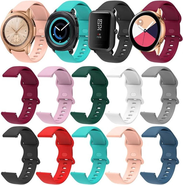 Изображение товара Ремешок для умных часов Rumi Butterfly 20мм (зеленый)