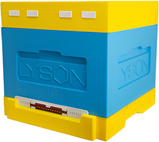 Изображение товара Улей Lyson Дадан на 12 рамок / WT09 (синий/желтый)