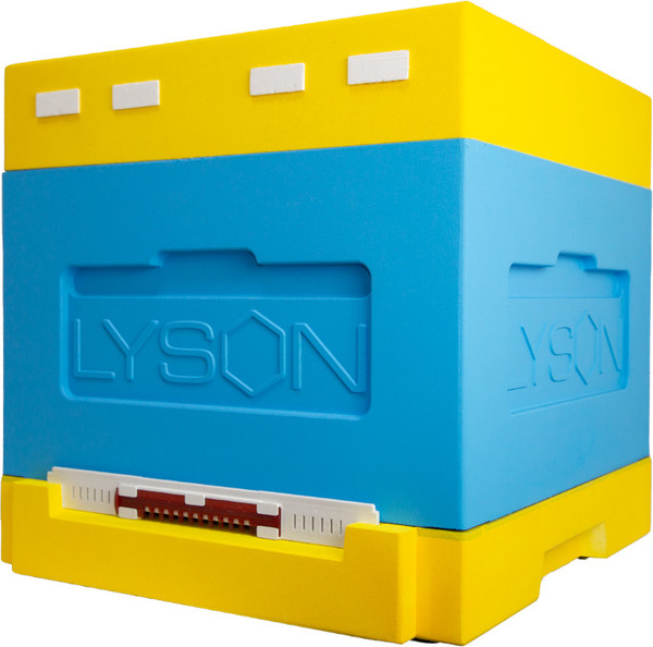 Изображение товара Улей Lyson Дадан на 12 рамок / WT09 (синий/желтый)