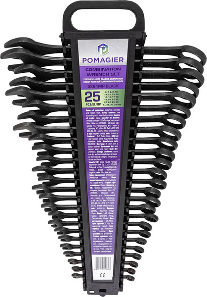 Изображение товара Набор ключей Pomagier POM-5261MP Black (62095)