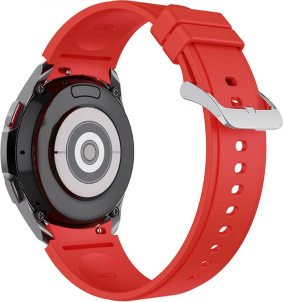 Изображение товара Ремешок для умных часов Rumi Classic для Samsung Galaxy Watch 4/5/6/7/FE (20мм, красный)