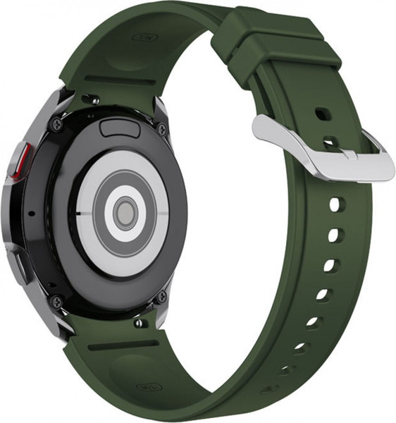 Изображение товара Ремешок для умных часов Rumi Classic для Samsung Galaxy Watch 4/5/6/7/FE (20мм, лавровый/зеленый)