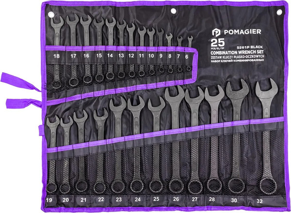 Изображение товара Набор ключей Pomagier POM-5261P Black (62097)