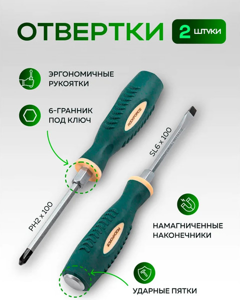 Изображение товара Универсальный набор инструментов RockForce RF-4742-5 (64610)