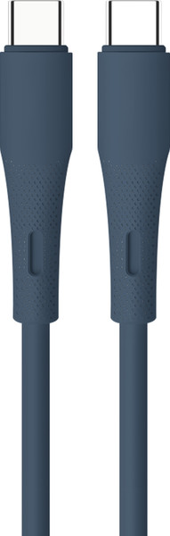 Изображение товара Кабель ENE Jam USB-C-USB-C PD 60W 30.384 (темно-синий)