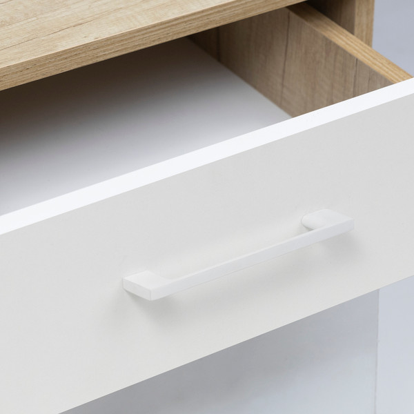 Изображение товара Ручка для мебели AKS AK705 160 (белый матовый)