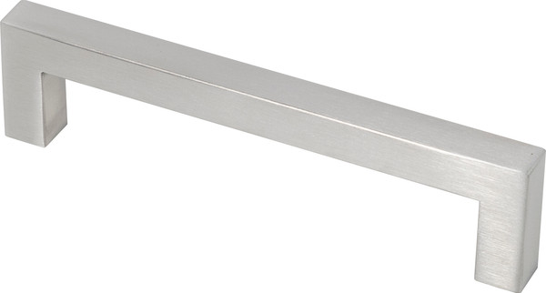 Изображение товара Ручка для мебели AKS Base 128 (шлифованная сталь)