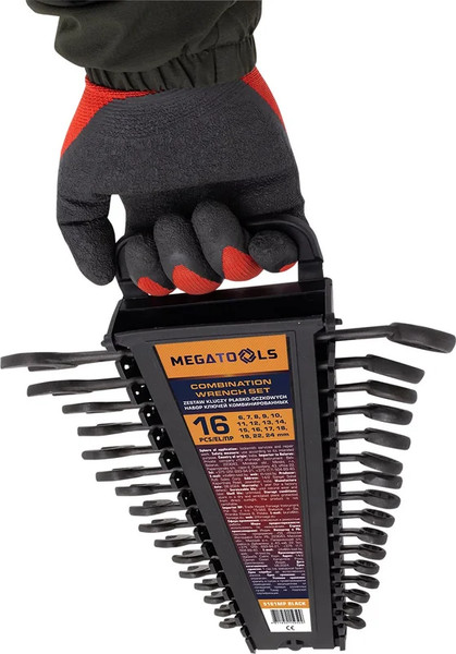 Изображение товара Набор ключей Megatools MT-5161MP Black (64639)