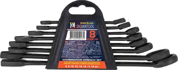 Изображение товара Набор ключей Sigmatool 5086 Black (64646)