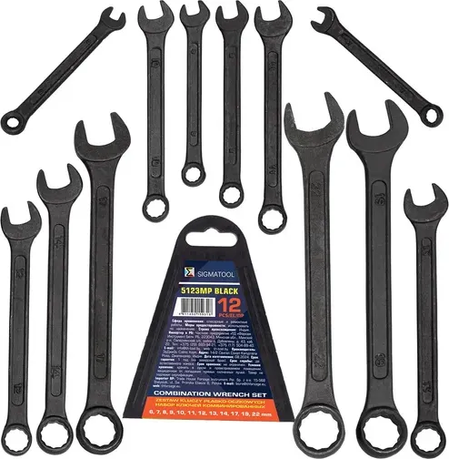 Изображение товара Набор ключей Sigmatool 5123MP Black (64 647)