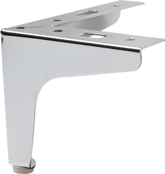 Изображение товара Опора мебельная AKS h100 угловая (хром)