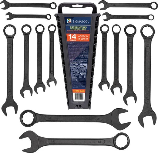 Изображение товара Набор ключей Sigmatool 5141MP Black (64 649)